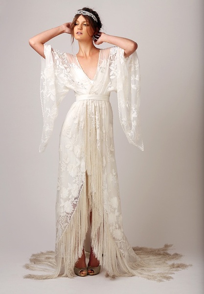Show me your wedding dress?