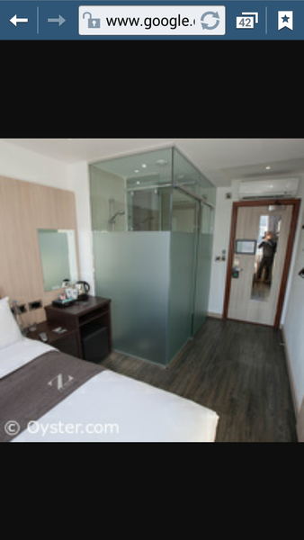 Is the one way mirrored door in my hotel room the wrong way around?