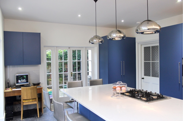 Design of a large kitchen island