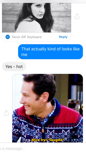 to think this is not how sexting works (lighthearted)
