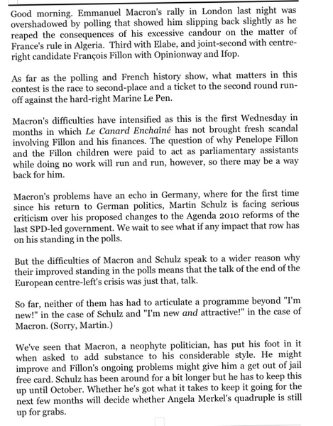 Westministenders: Boris and God Knows what next. (I'm all out of ideas!)