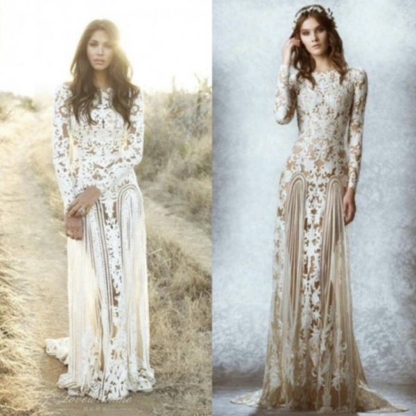 Show me your wedding dress?