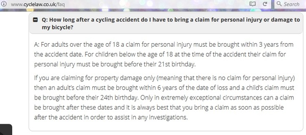 SURELY DH didn't "run over" this cyclist??