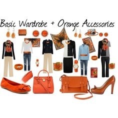 Colours (highlight colour for wardrobe of neutrals)