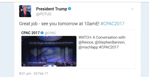 We're only showing Ami the good news now to keep her sweet. It's another Trump thread!