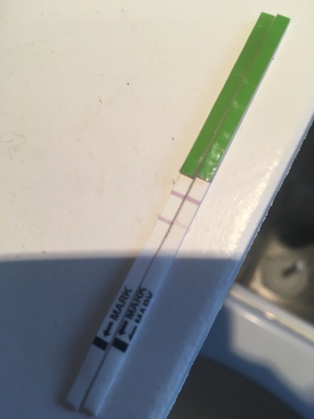 OPK test lines - is this a positive?