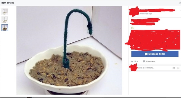 to wonder about some of the shite being sold on Facebook?