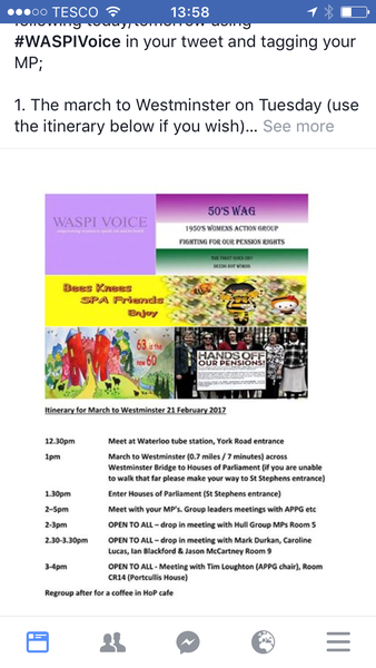 MNHQ here: webchat with Harriet Harman MP on Monday 20 February at 1pm