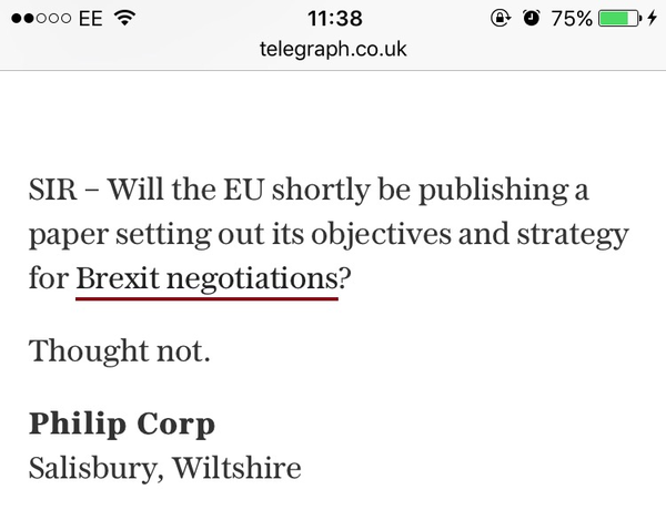 The Brexit Arms - All welcome. :-) :-)