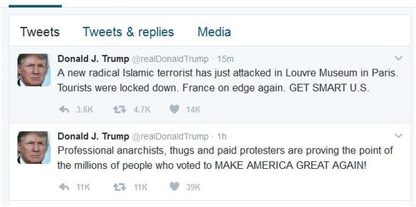Don't put the phone down on this thread. Treat it with respect. It's the official Trump thread 8