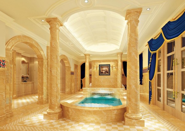 To ask what your bathroom looks like?