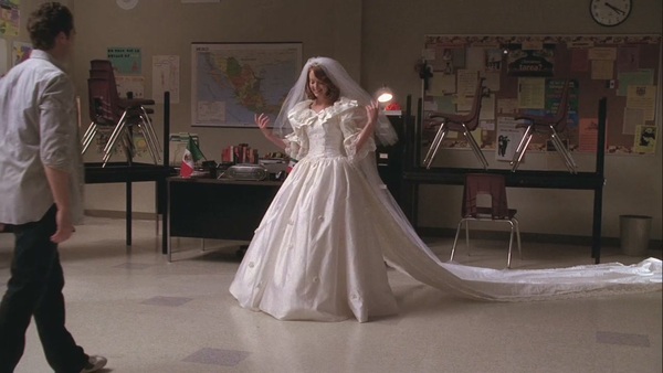 Show me your wedding dress?