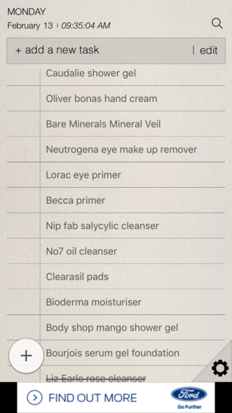 Ashamed of my beauty product hoard - part 4