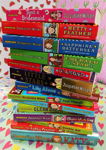 Share your and your DC's favourite Jacqueline Wilson books for a chance to win a whole library of them worth £100