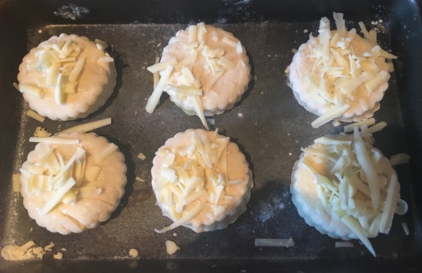 To think these might resemble cheese scones when cooked ?