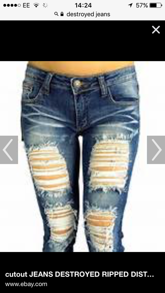 Honest opinion, am I too old for jeans with rips at the knee?