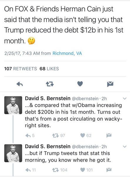 We're only showing Ami the good news now to keep her sweet. It's another Trump thread!