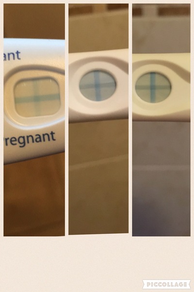 Do you need both lines of cross on clear blue for positive