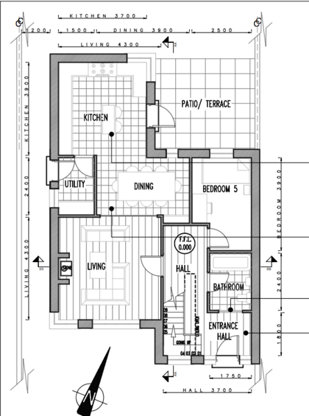 How do you dress a corner window?