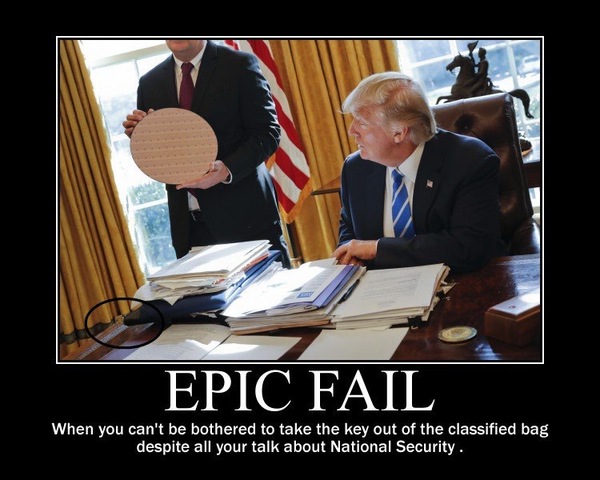 She was told to be quiet. Nevertheless she persisted...Trump cont...