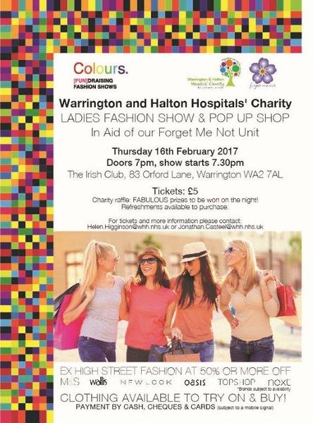 Charity Fashion Show - Warrington/Halton