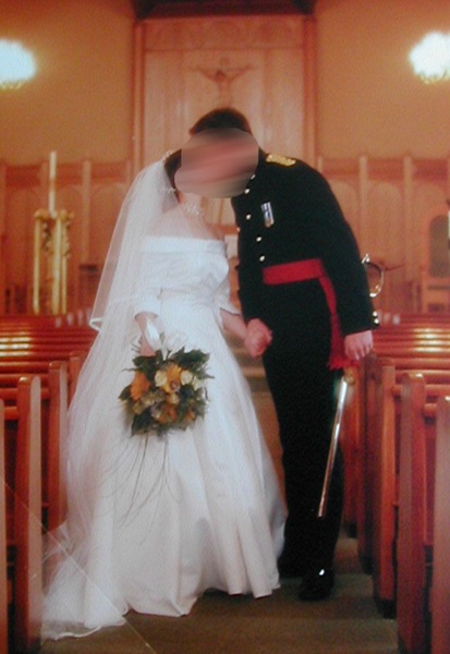 Show me your wedding dress?