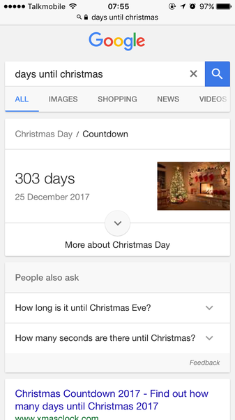 Countdown to Christmas 2017