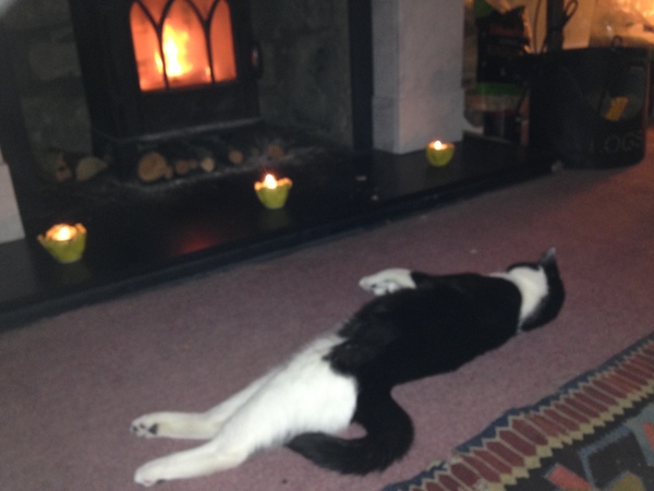 Why do I have to sit so far from the fire?