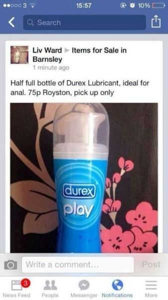to wonder about some of the shite being sold on Facebook?