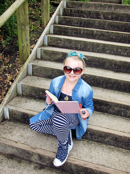 Share your children's made-up worlds and stories to win a gorgeous red ukulele, signed picture book and limited edition print