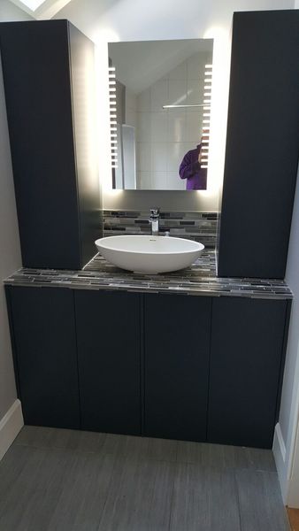 To ask what your bathroom looks like?