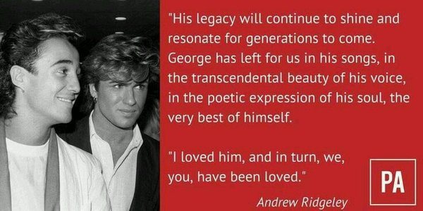 George Michael. Your favourite clips, songs, videos and memories.