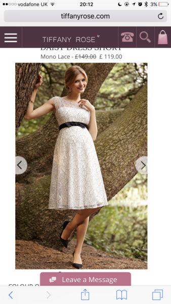 Show me your wedding dress?