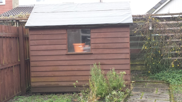 Shed - why does it do this?