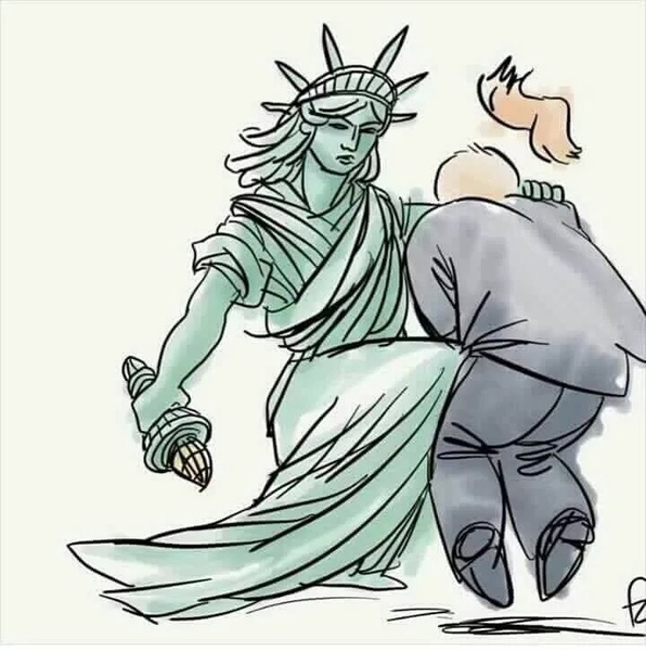 She was told to be quiet. Nevertheless she persisted...Trump cont...