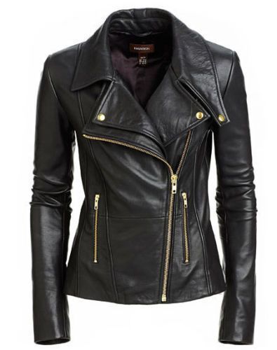 Are leather biker jackets been and gone?