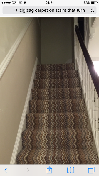 Stairs carpet
