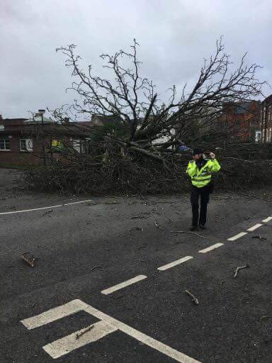 Storm Doris. - Amber warnings central UK