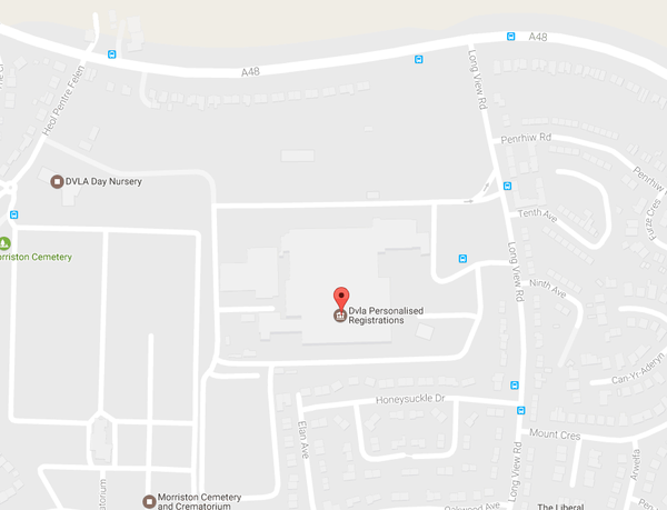 What address? Applying for driving license, no application address given?