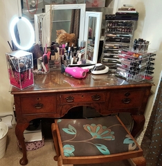 Makeup storage and organisation