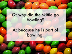 To ask for your best-bad jokes