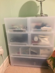 Makeup storage and organisation