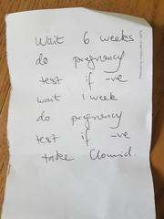 Clomid anyone else?