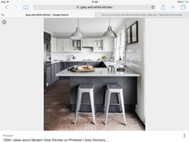 Yes or no to Grey and White kitchen units, tops etc?