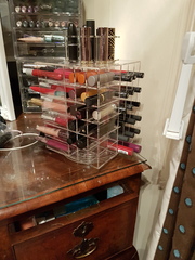 Makeup storage and organisation