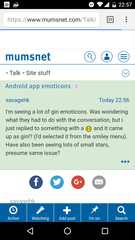 Android app emoticons