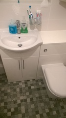 To ask what your bathroom looks like?