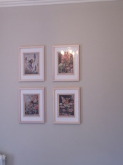 What's on your little girls wall?