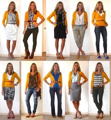 Colours (highlight colour for wardrobe of neutrals)