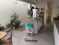 Concrete kitchen worktops